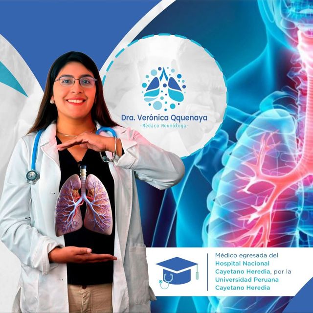 Verónica Qquenaya, Neumólogo Cusco