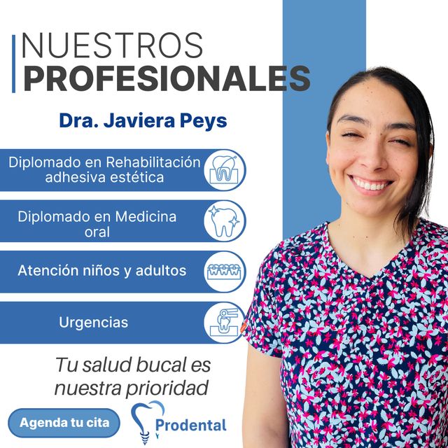 Javiera Peys González, Dentista Pucón