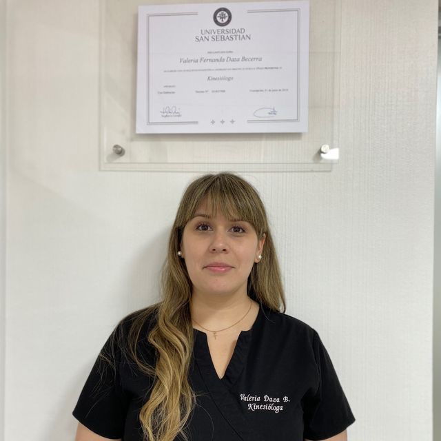 Valeria Fernanda Daza Becerra, Kinesiólogo Concepción
