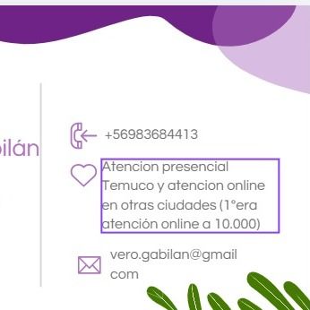 Verónica Solange Gabilan Coñue, Psicólogo Temuco