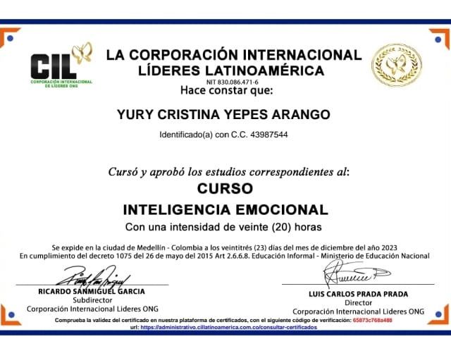Acercar imagen: certificate 22