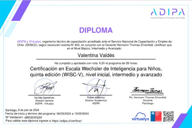 Acercar imagen: certificate 16