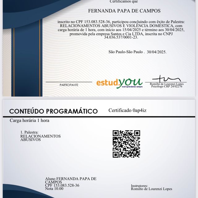 Ampliar imagem: certificate 1