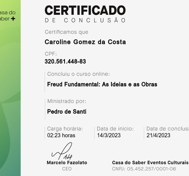 Ampliar imagem: certificate 9