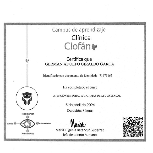 Acercar imagen: certificate 111