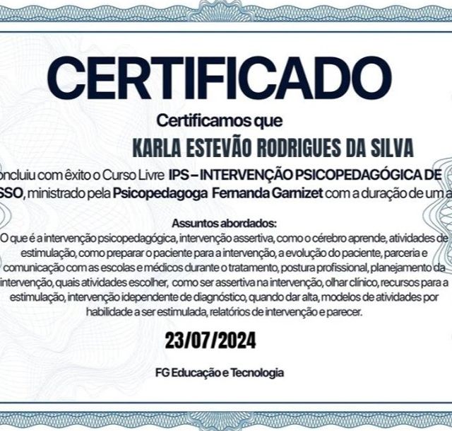 Ampliar imagem: certificate 1
