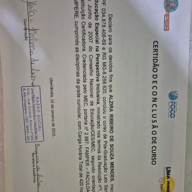 Ampliar imagem: certificate 5