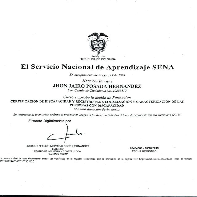 Acercar imagen: certificate 14