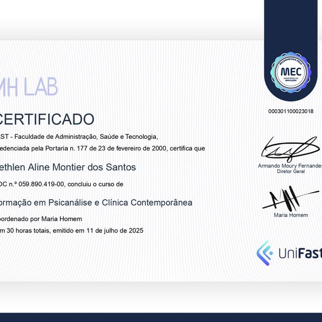 Ampliar imagem: certificate 9