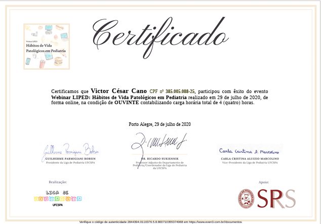 Ampliar imagem: certificate 17