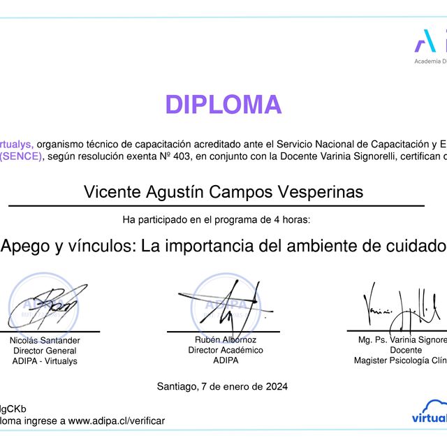 Acercar imagen: certificate 18
