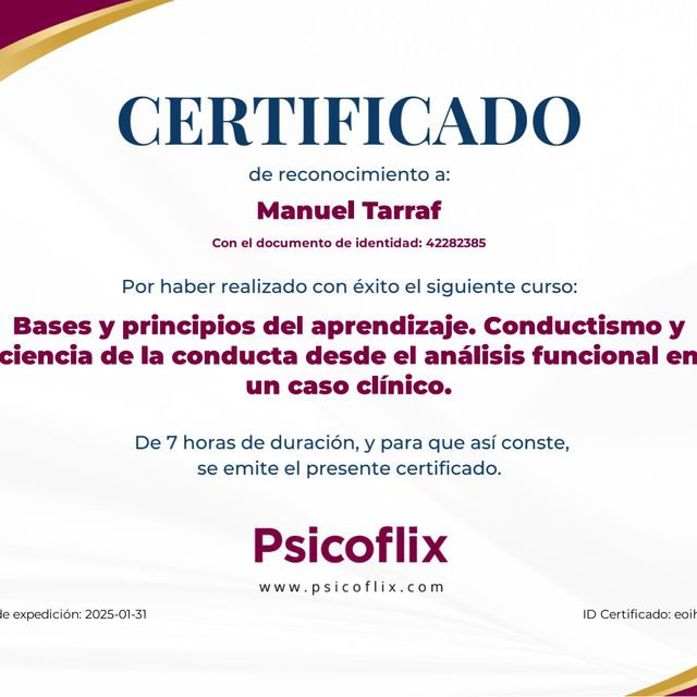 Acercar imagen: certificate 19