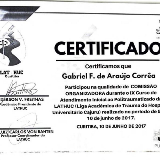 Ampliar imagem: certificate 87