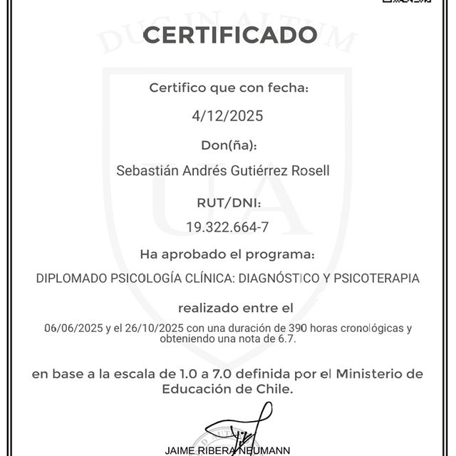 Acercar imagen: certificate 9