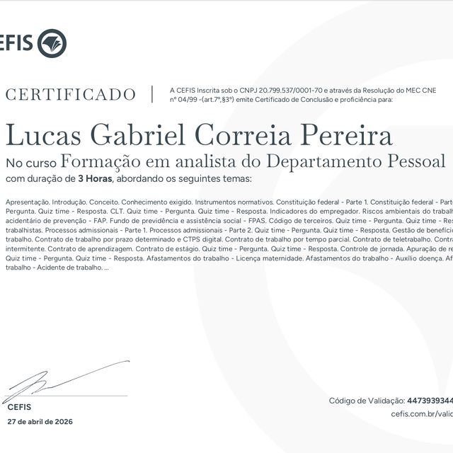 Ampliar imagem: certificate 1