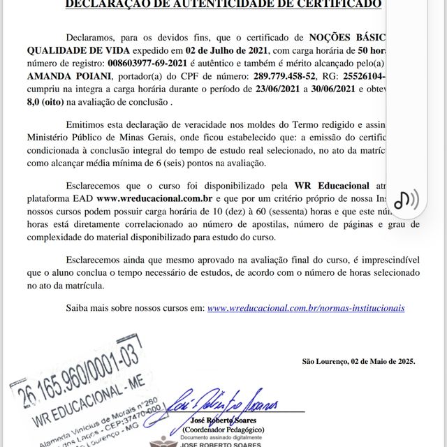 Ampliar imagem: certificate 2