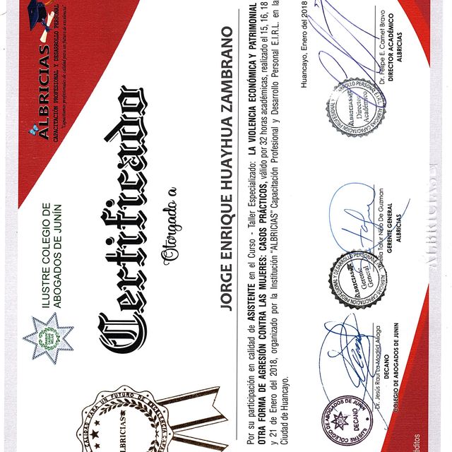 Acercar imagen: certificate 18