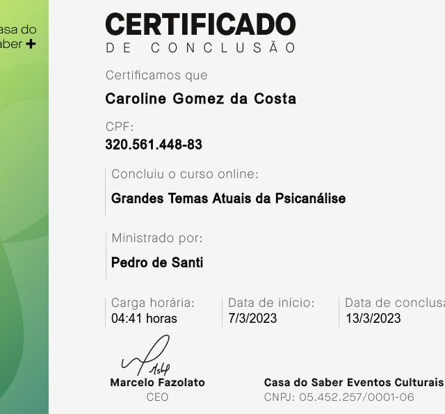 Ampliar imagem: certificate 18