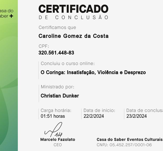 Ampliar imagem: certificate 19