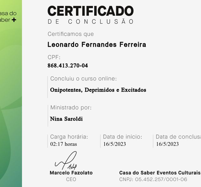 Ampliar imagem: certificate 5