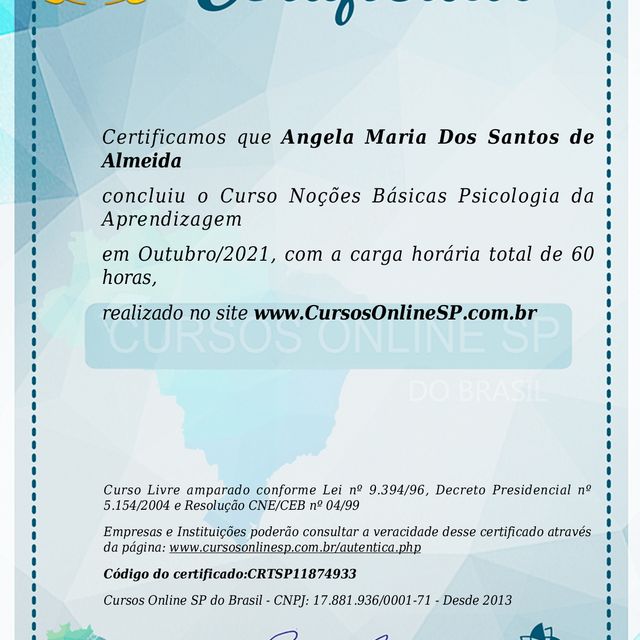 Ampliar imagem: certificate 6