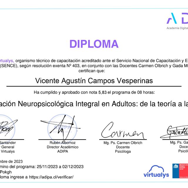 Acercar imagen: certificate 16