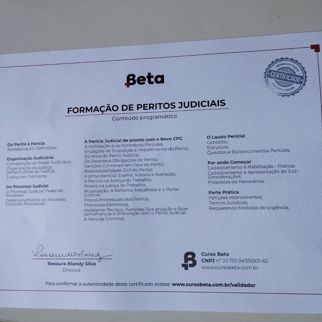 Ampliar imagem: certificate 31