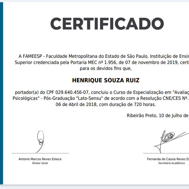 Ampliar imagem: certificate 18