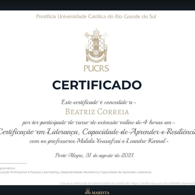Ampliar imagem: certificate 5