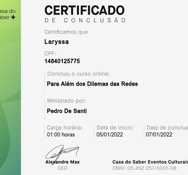 Ampliar imagem: certificate 1