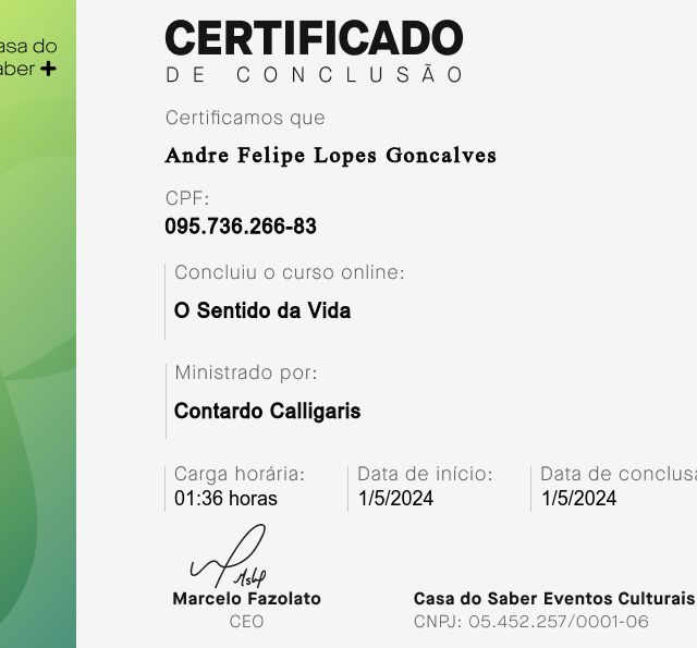 Ampliar imagem: certificate 5