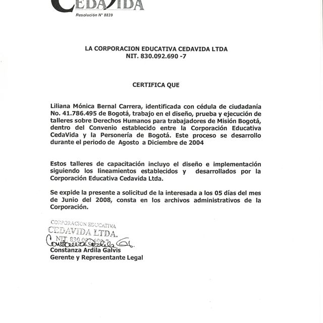 Acercar imagen: certificate 16