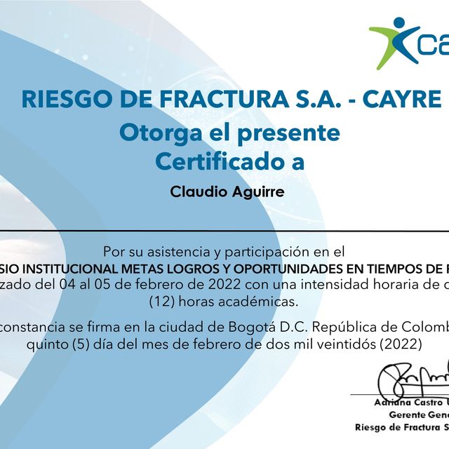 Acercar imagen: certificate 18