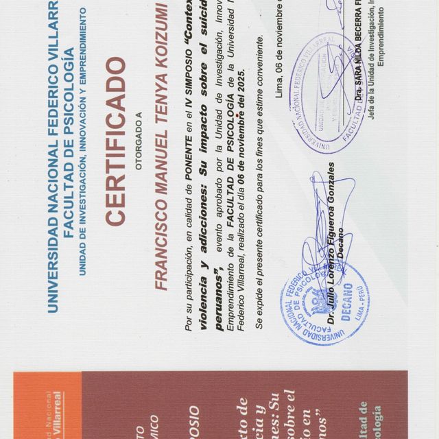 Acercar imagen: certificate 19