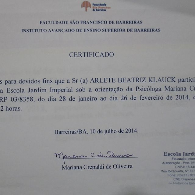 Ampliar imagem: certificate 17