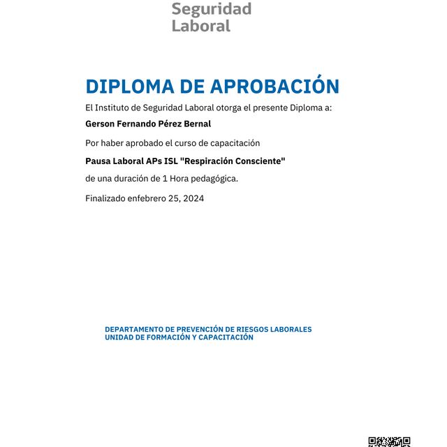 Acercar imagen: certificate 30