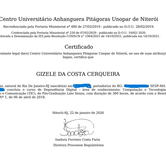 Ampliar imagem: certificate 6