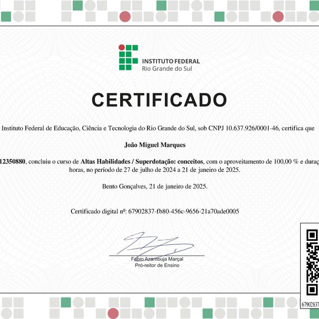 Ampliar imagem: certificate 9