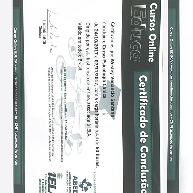 Ampliar imagem: certificate 18