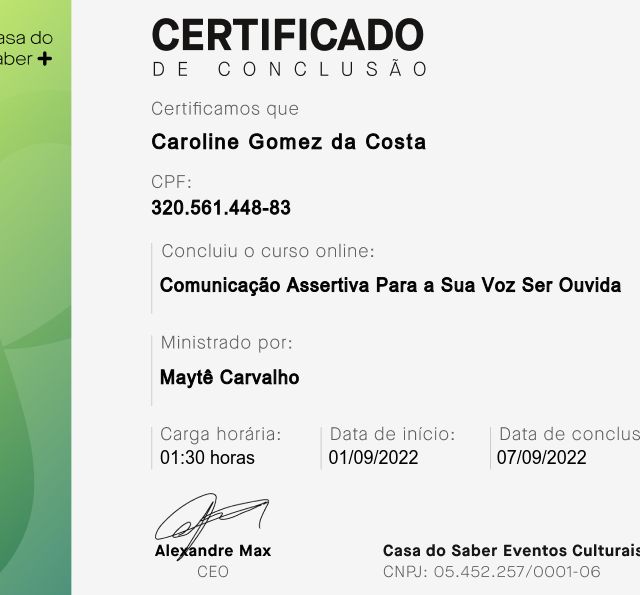 Ampliar imagem: certificate 12