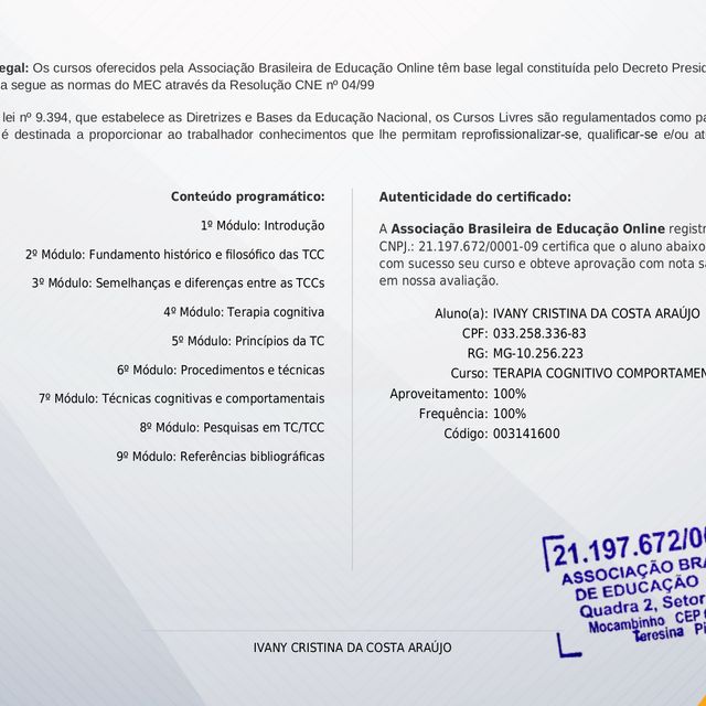 Ampliar imagem: certificate 20