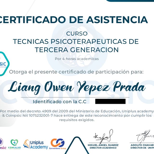 Acercar imagen: certificate 9