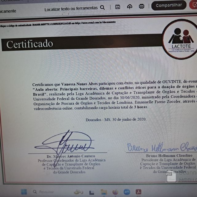 Ampliar imagem: certificate 16