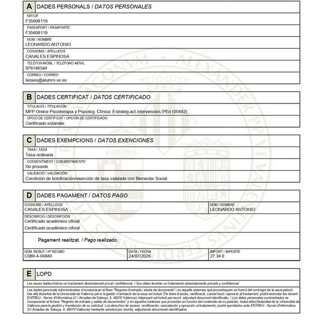 Acercar imagen: certificate 12