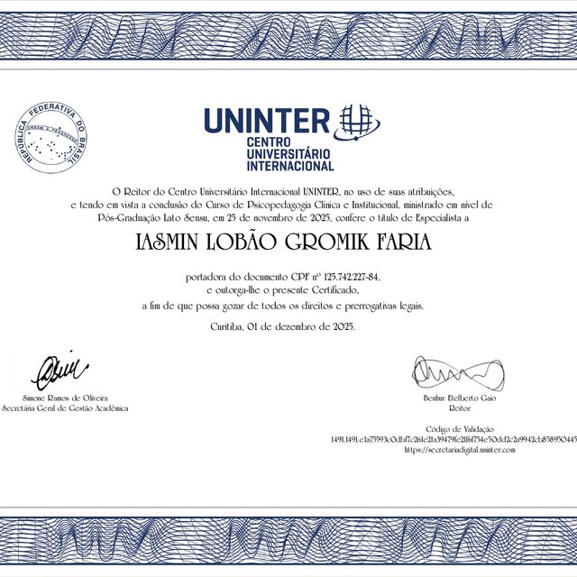 Ampliar imagem: certificate 1