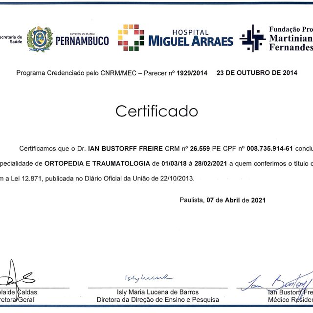 Ampliar imagem: certificate 1