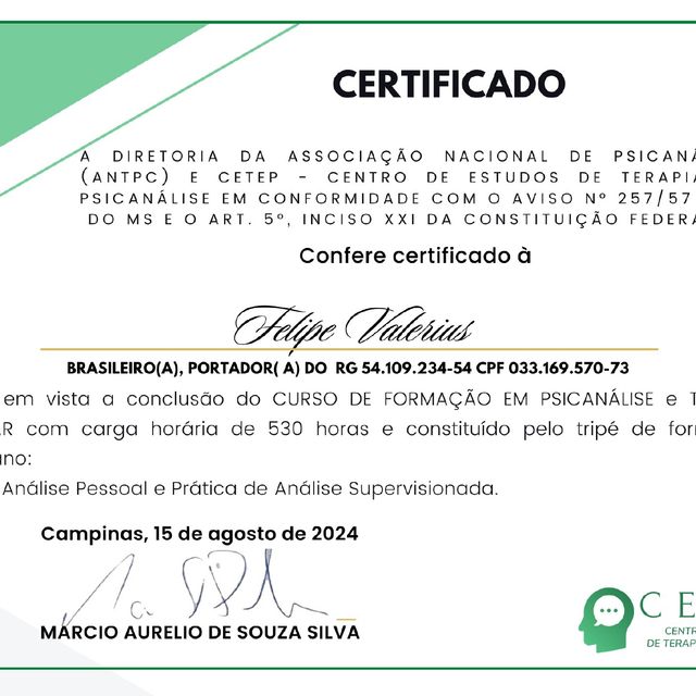 Ampliar imagem: certificate 1