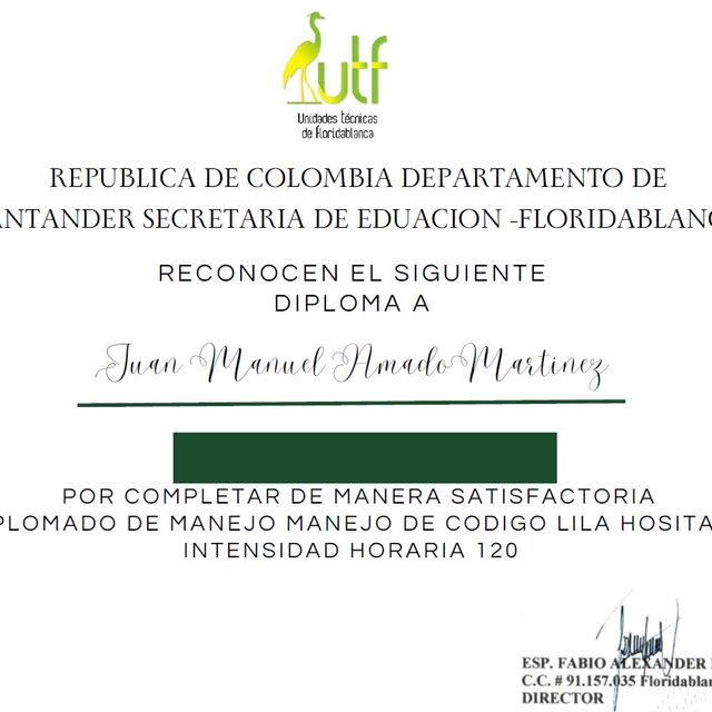 Acercar imagen: certificate 70