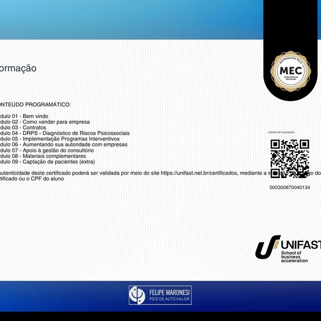 Ampliar imagem: certificate 4