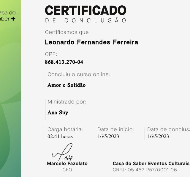 Ampliar imagem: certificate 8